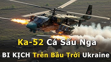 Ka-52 Cá Sấu – Mức Độ Thiệt Hại Thật Sự Của Trực Thăng Nga Trong Cuộc Chiến Nga–Ukraine ?