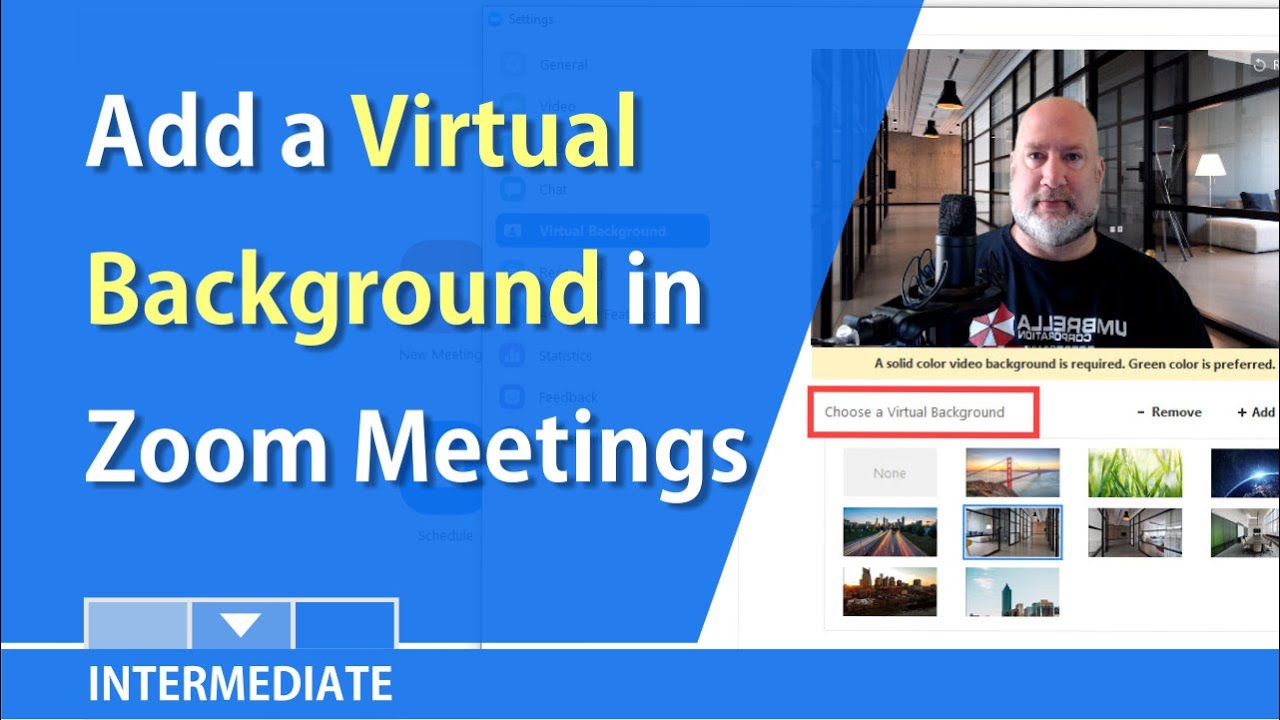 Use a virtual background with Zoom Meetings or RingCentral ...