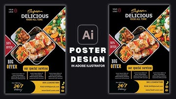 Can You Create a Professional Poster in Adobe Illustrator in Just 10 Minutes