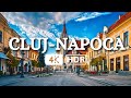 Cluj  napoca romania walking tour  the most beautiful city in europe  transylvania 4k