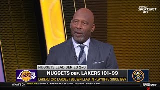 Lakers are biggest killers to themselves - James Worthy on LeBron give Nuggets free win 101-99 Gm 2