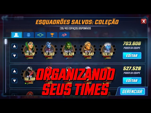 Construa o time perfeito em MARVEL Strike Force