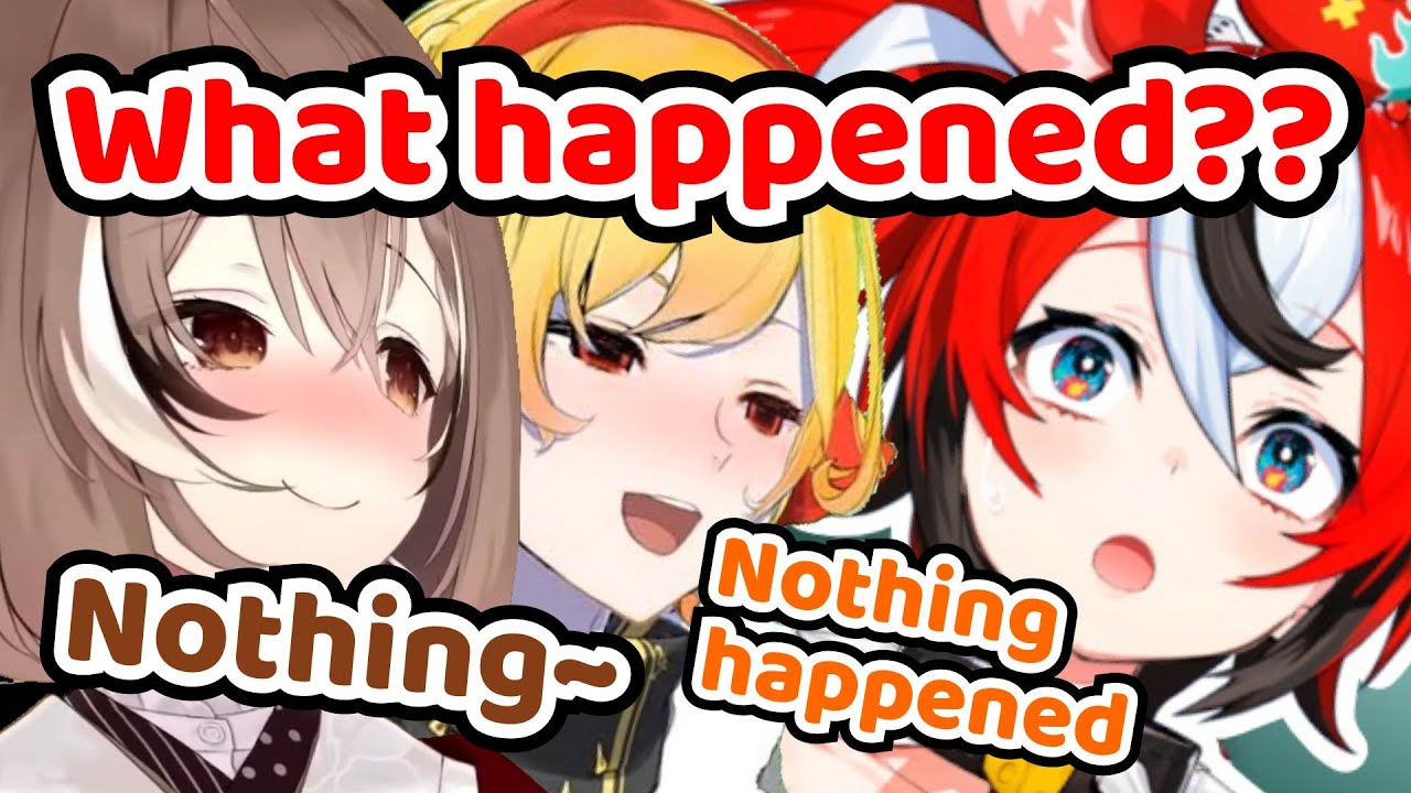 Mumei and Kaela Are Having Cute Moments Behind Bae and Risu's Backs【Hololive EN x ID】