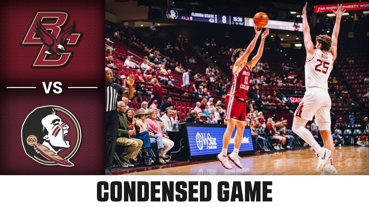 Boston College vs. Florida State Condensed Game | 2025-26 ACC Men's Basketball