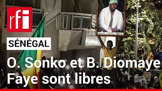 Scènes de liesse à Dakar après la libération des opposants Ousmane Sonko et Bassirou Diomaye Faye image