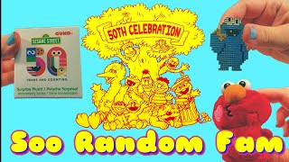 Sesame Street Surprise Plush Blind Box Opening Toy Soorandom Fam