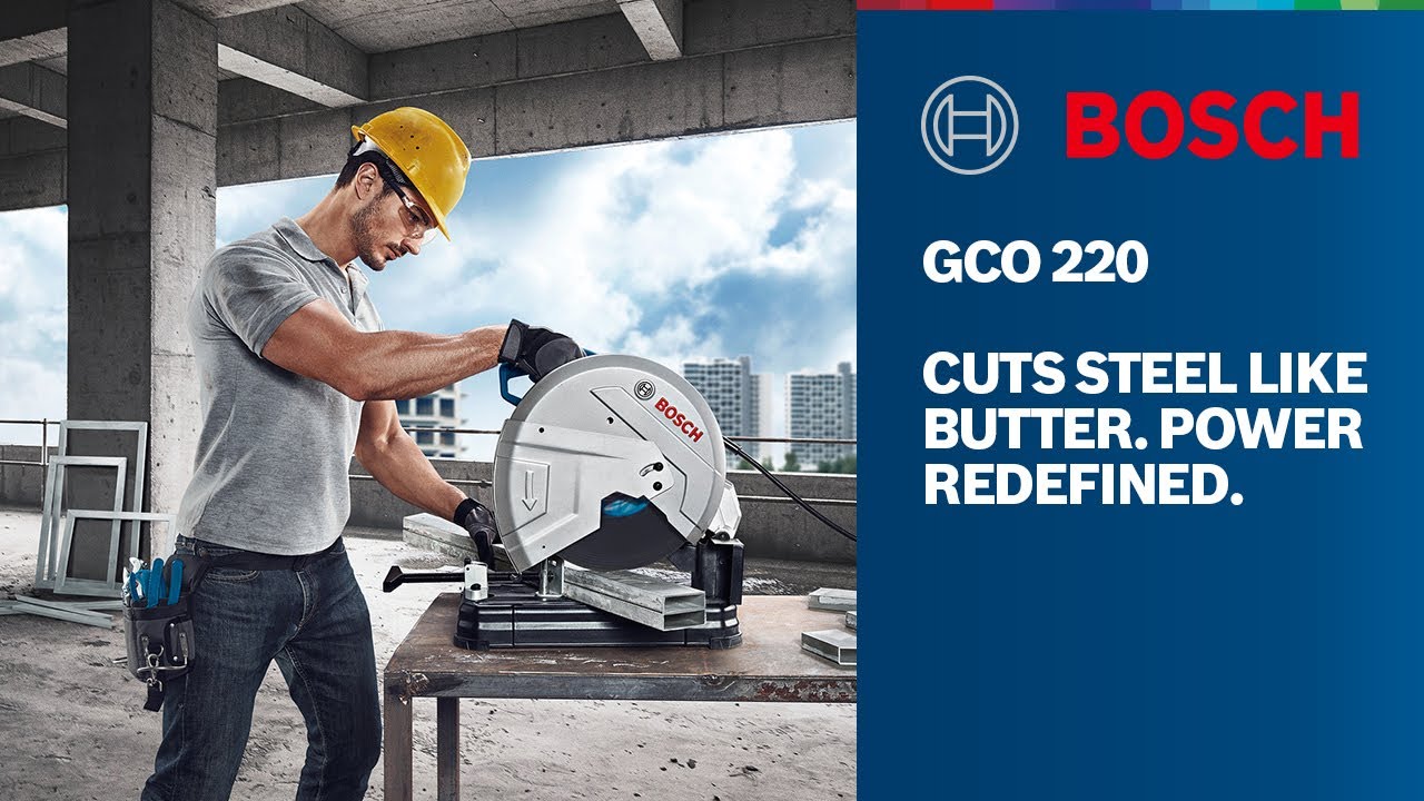 Bosch GCO 220 Professional 2,200 W Metal Cut off Saw YouTube