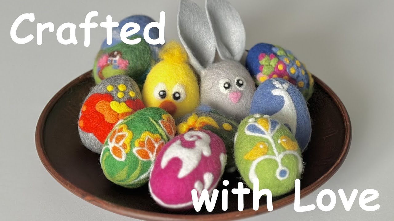 How are wool Easter eggs made? My 2025 Collection of Magic | Моя колекція магії 2025