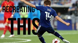 Belgium vs Japan FIFA World Cup 2018 Recreating the BEST goals Matchday 18