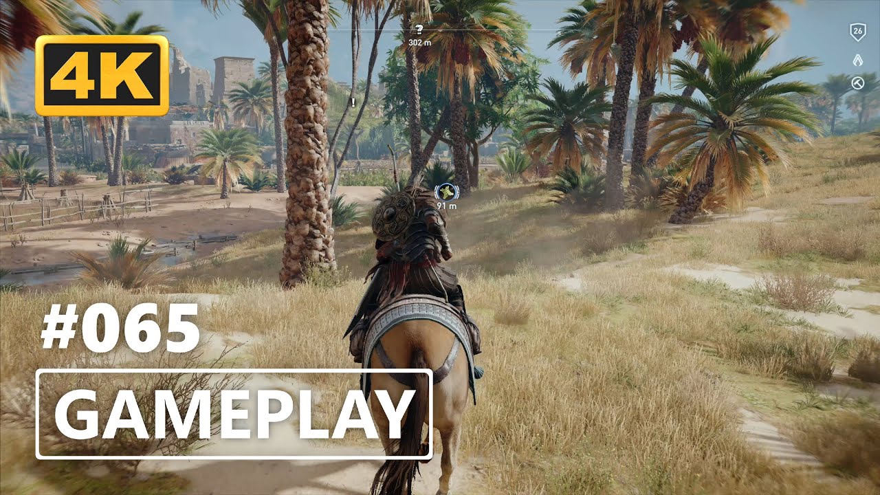 Assassin's Creed Origins Gameplay [Xbox One X 4K] 