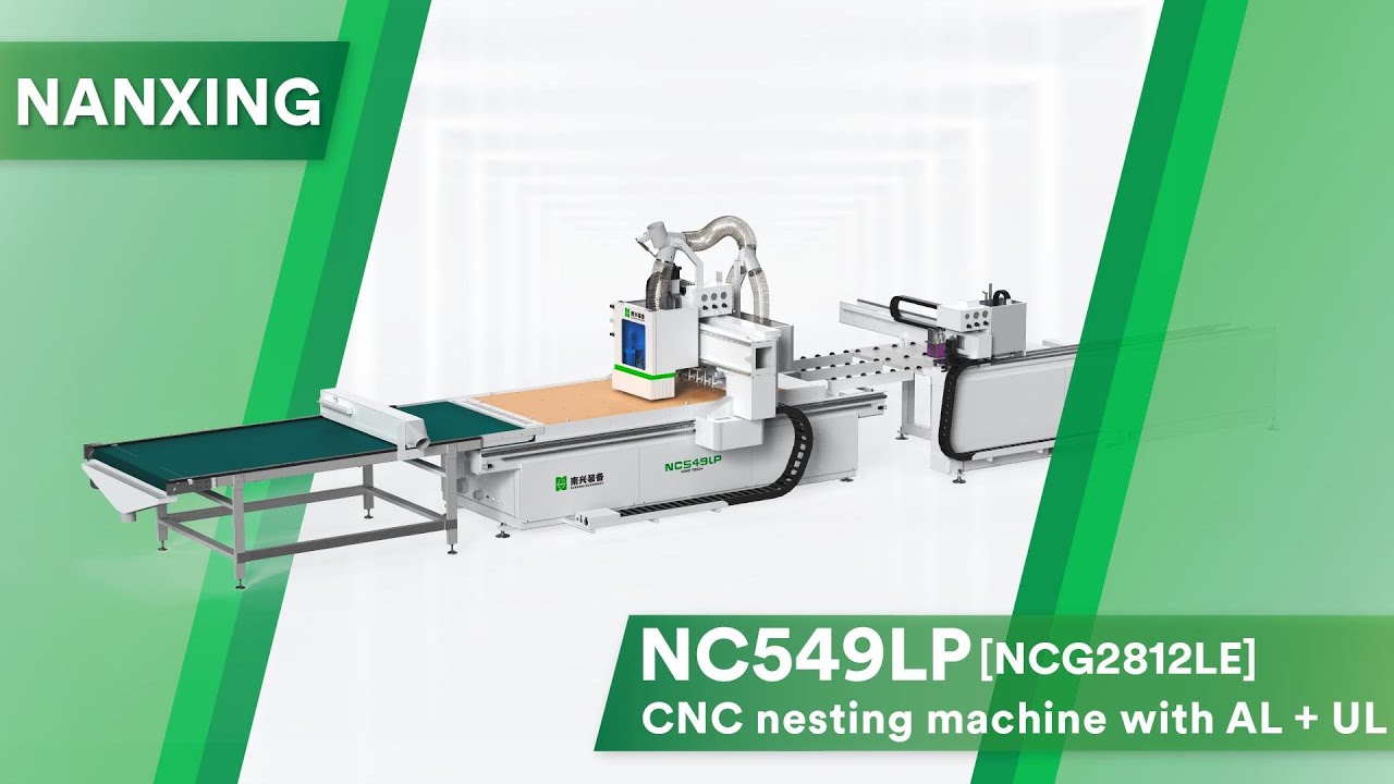 Up to 150 sheet/shitf! Nanxing NC549LP(NCG2812LE) CNC nesting
