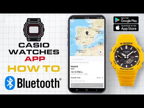 CASIO WATCHES APP - HOW TO