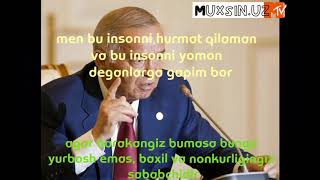 Мы любим вас БОБОЖОН. Мощная музыка про Каримова kapitan #uzbek yangi klip 2017 new best music funny