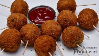 Potato Lollipop Recipe/ Quick Snacks Recipe/ Potato Recipes