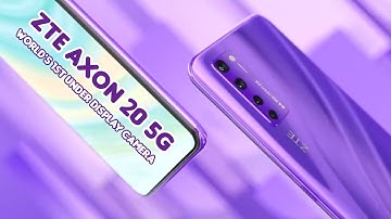 ZTE Axon 20 5G - Official First Look ( World