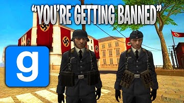 Getting banned on the MOST racist Gmod server (1942rp)