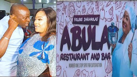 Foluke Daramola Builds The Biggest Restaurant In Ijushaga As Her Husband & Actresses Storms In