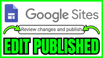 How To EDIT Google Site After Publishing (QUICK & EASY) 2025