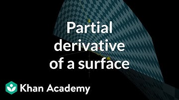 Partial derivative of a parametric surface, part 2