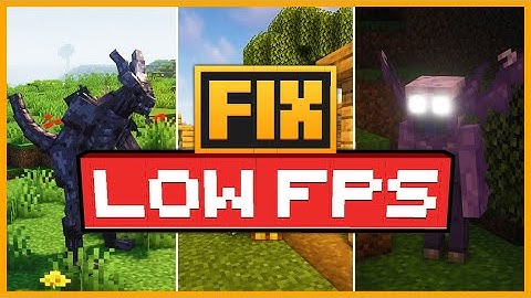 🟨 HOW TO FIX the LOW FPS - MINECRAFT MODPACKS - GET MORE FPS (Forge/Curseforge)