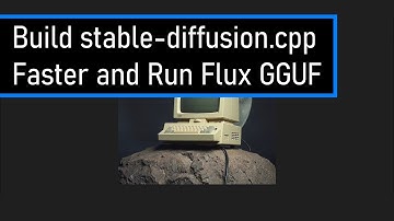 Build GPU stable-diffusion.cpp Faster and Generate FLUX Images