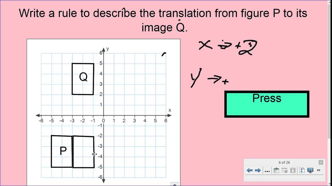 Transformation Notation -Translations - YouTube