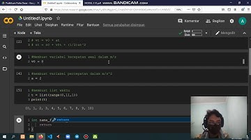 Membuat Plot grafik GLBB (Part 1)