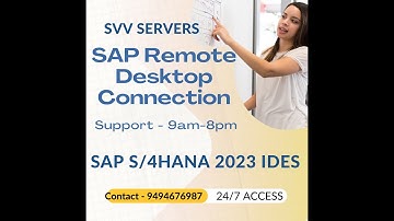 SAP S4HANA 2023 IDES Server