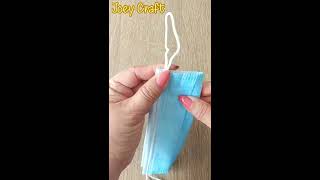Medical Face Mask Hack | Little Trick that Matter | How to wear medical #face mask #shorts