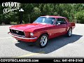 1967 Mustang for Sale at Coyote Classics