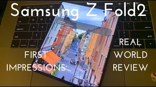 Samsung Galaxy Z Fold2 5G First Impressions (Real World Review)