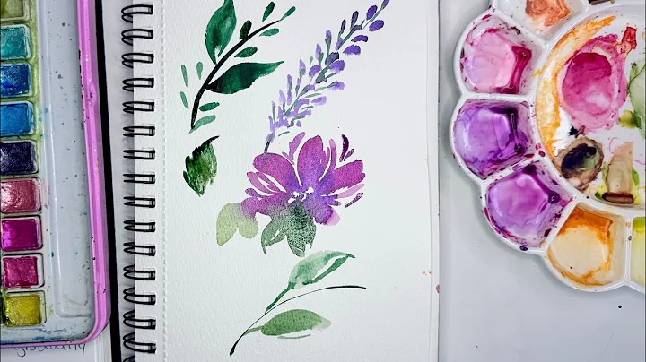 Four Filbert Brush Secrets! 🎨 Soft, Effortless Watercolor Florals for Beginners