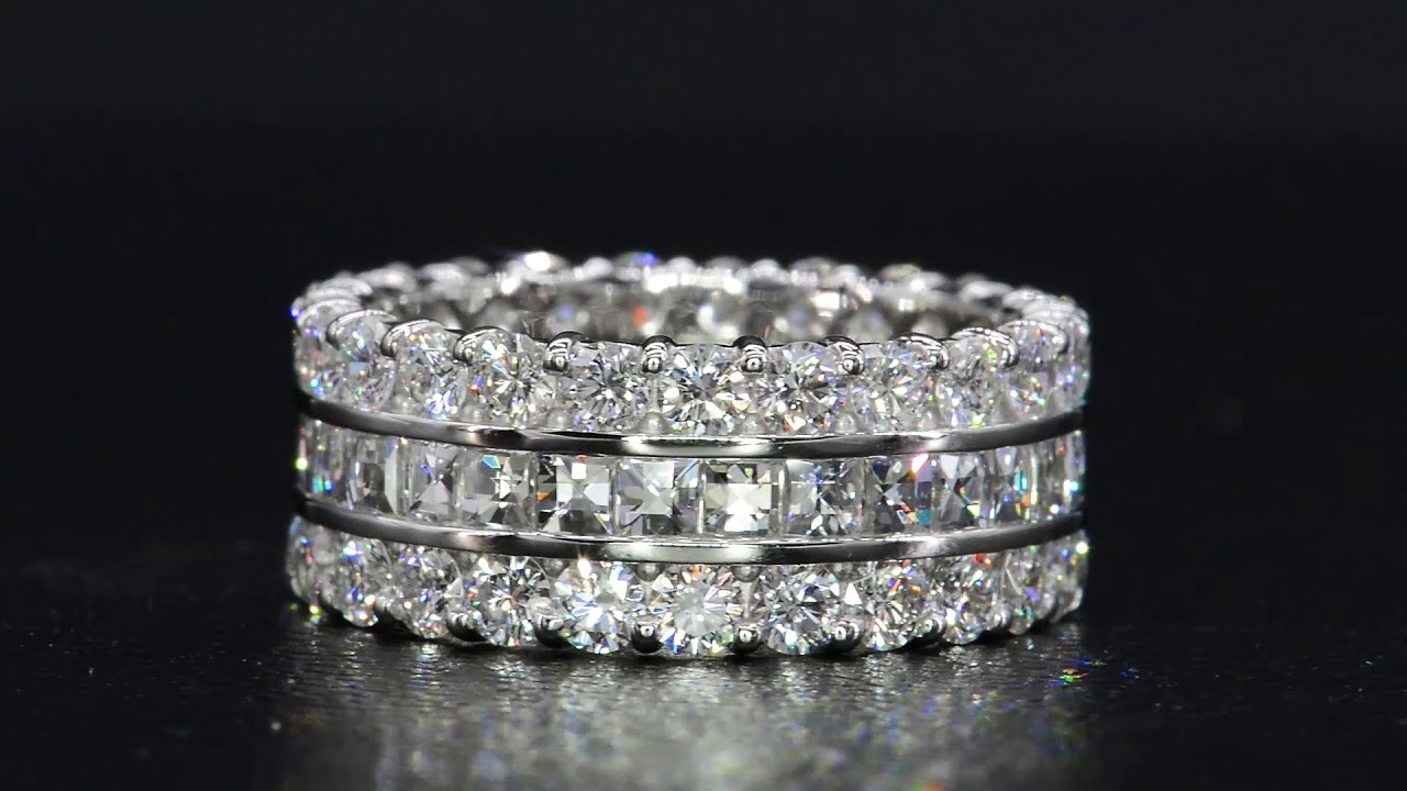 Blaze® and Pavé Diamond Ring by Bez Ambar - YouTube
