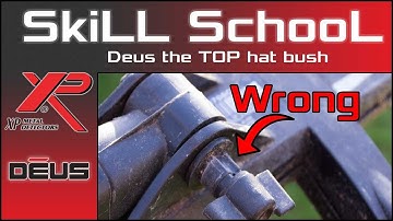 XP search coil - Top hat important information