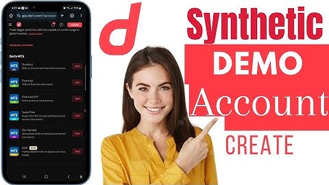 How To Create A Synthetic Demo Account On Deriv | Create A Synthetic Account On Deriv