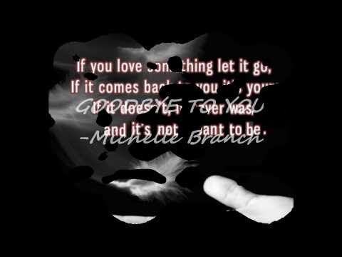 Goodbye To You- Michelle Branch with lyrics