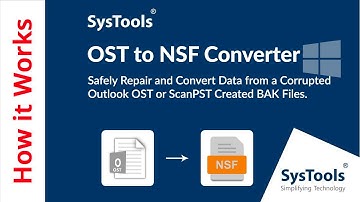OST to NSF Converter Tool by SysTools | Convert OST to NSF File | Best OST to NSF Converter