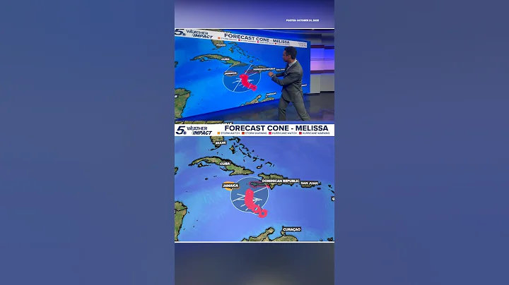 Tropical Storm Melissa forecast to be a hurricane in the Caribbean later this week