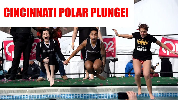 Jumping in SLOW MOTION at Kentucky Cincinnati Polar Plunge 2017