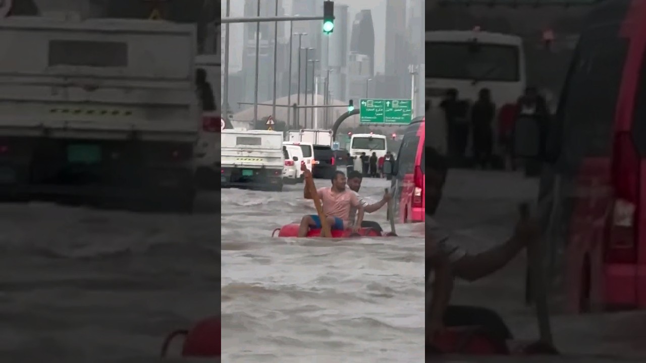 Dubai floods today april 16th 2024😱💔