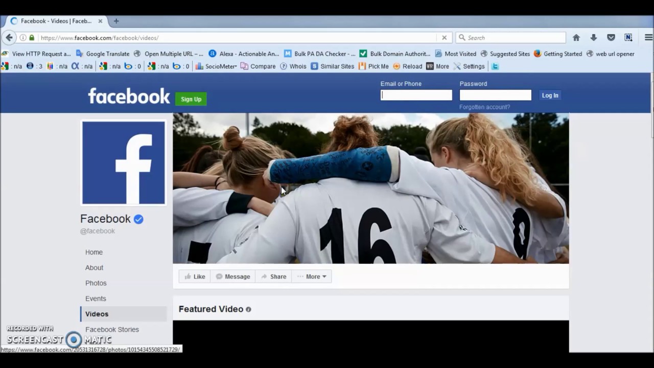 download free facebook video downloader for laptop