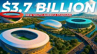 🌎 FUTURE STADIUMS in South America – The Next Big Football Arenas!