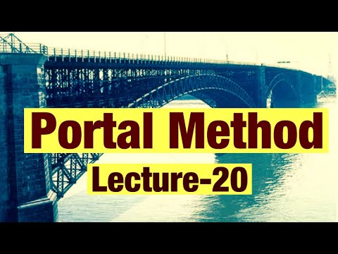 Approximate Methods for Lateral load | Portal Method | Lecture-20