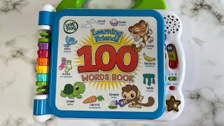 Leapfrog - Learning Friends 100 Words Book