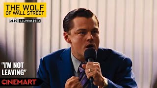 THE WOLF OF WALL STREET (2013) | Im Not Leaving FULL Scene 4K UHD