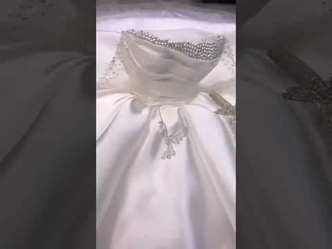 فستان زفاف سندريلا ستان كاب تحفه