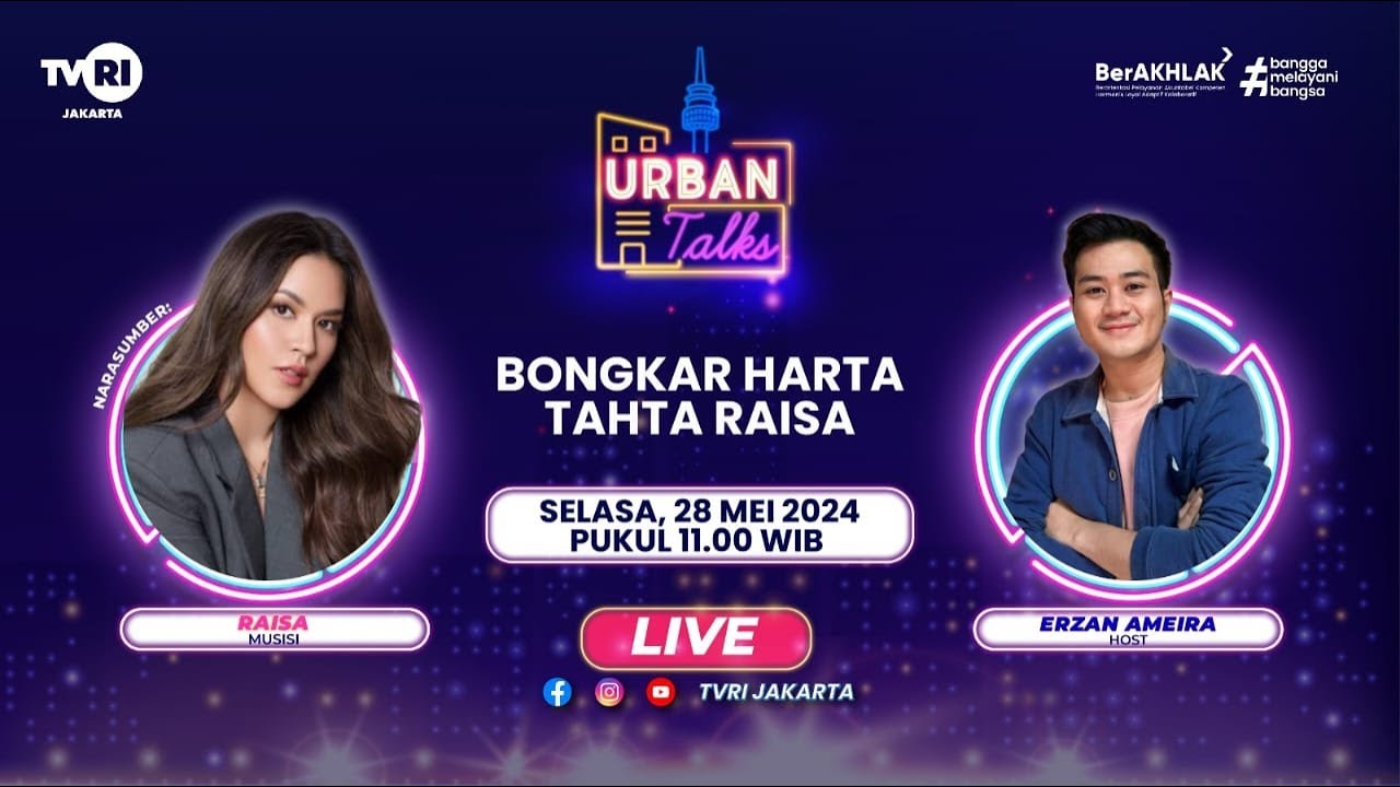 URBAN TALKS: BONGKAR HARTA TAHTA RAISA