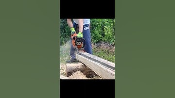 Chainsaw Mill On Sassafras-Second Edge with a 2x6 Part 10