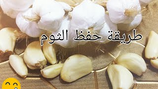 معلومه -علي السريع عن  (حفظ الثوم )#17