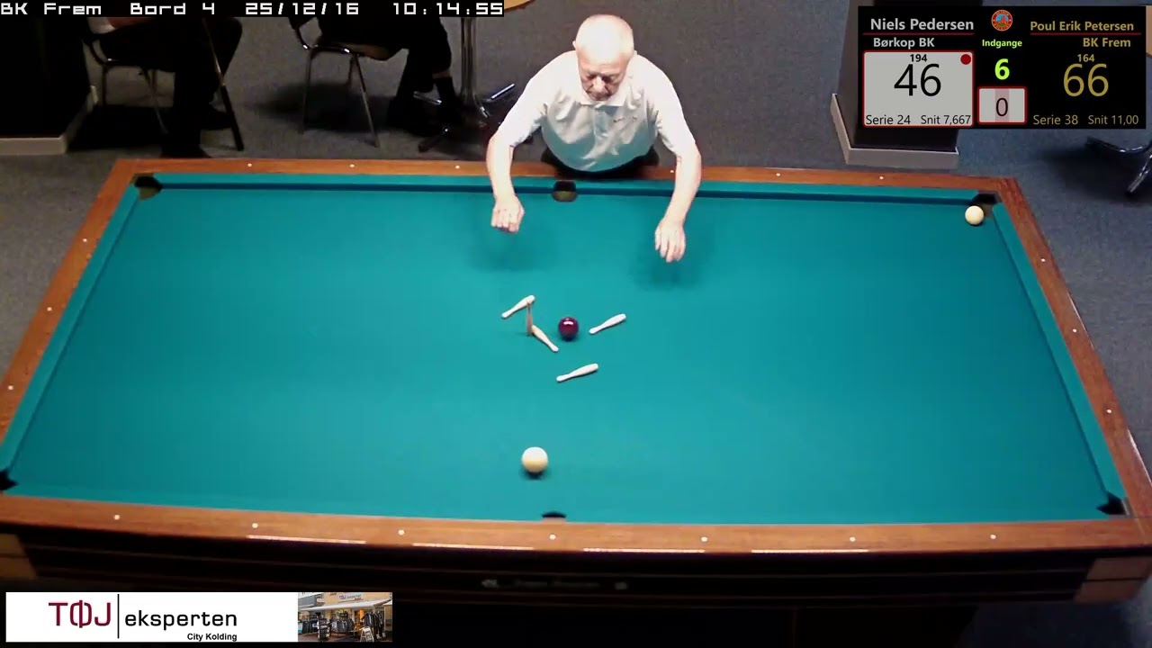 16-12-2025 Poul Erik Petersen - Niels Pedersen BK Frem 1, Kolding - Børkop BK  Bord 4